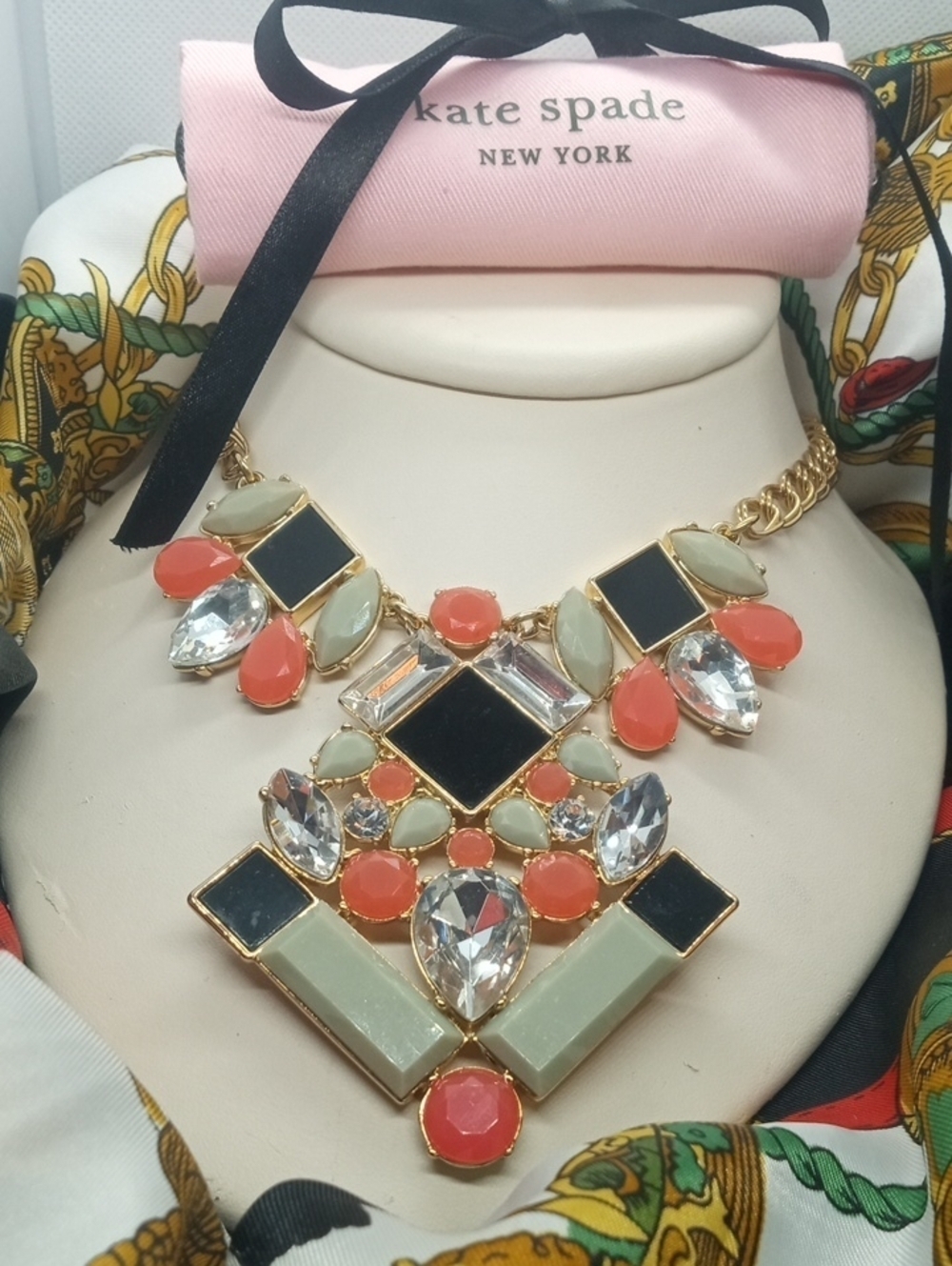 KATE SPADE METROPOLIS MOSAIC NECKLACE